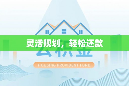 桦南灵活规划，轻松还款