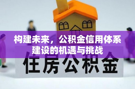 桦南构建未来，公积金信用体系建设的机遇与挑战
